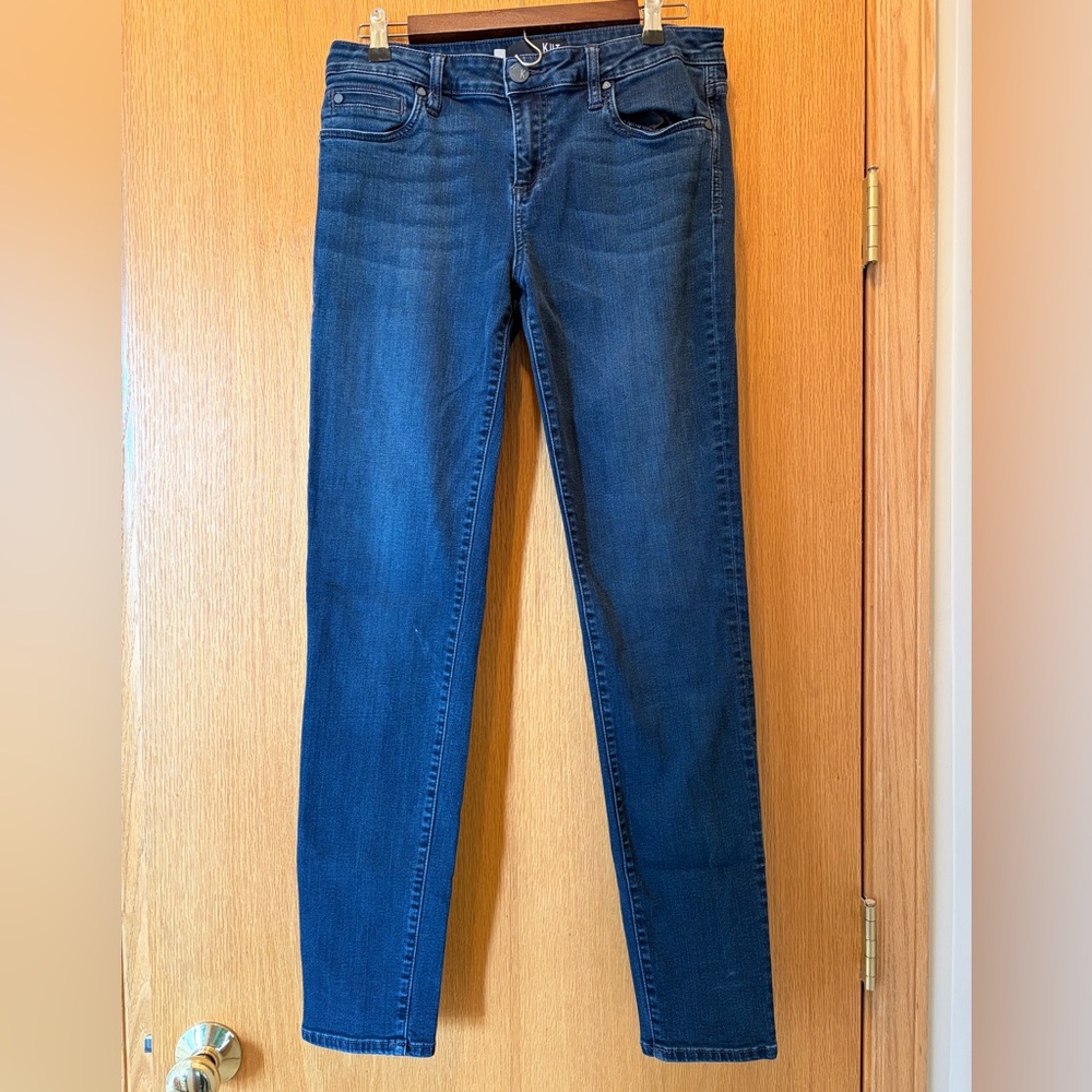 #532  Kut from the Kloth  Cute Women's Indigo Skinny Jeans - Picture 2 of 11